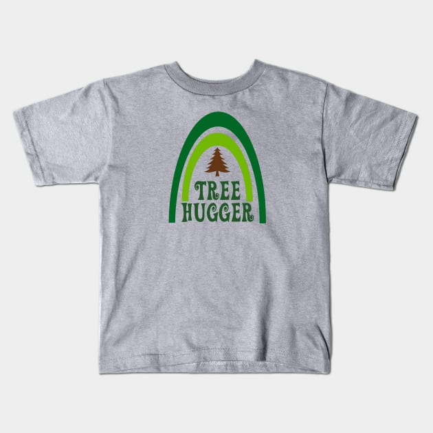 Tree Hugger Kids T-Shirt by Huemon Grind